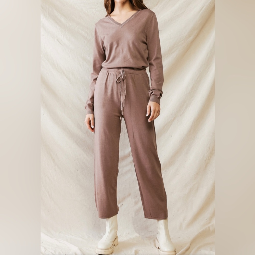 Women’s brown jumpsuit